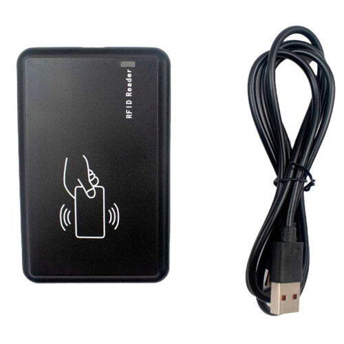 RFID Reader Writer 915M Plug &  USB Scanner, Portable Long-Range RFID Inventory Scanner, Handheld UHF Tag Reader