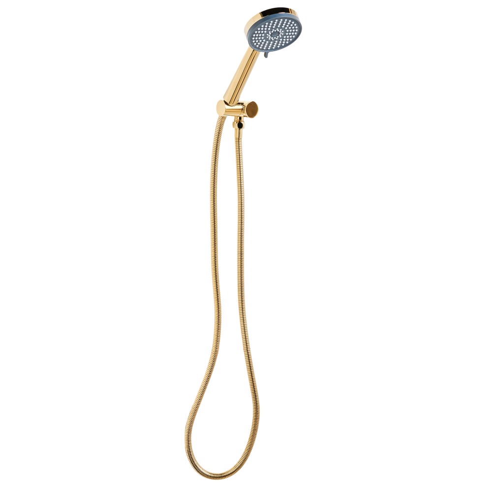 Shower Head And Hose Kit Suripa 3-Function Gold 4069605022394