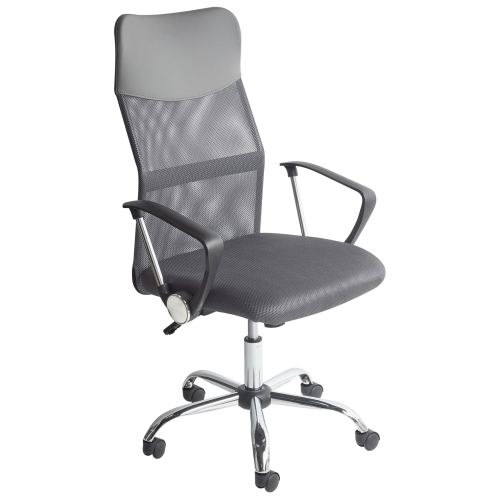 Beliani Office Chair DESIGN Grey