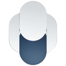 Wall Mirror CHAILLON 60 cm 80 cm Blue
