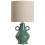 Beliani Table Lamp KERULEN Ceramic Green 1