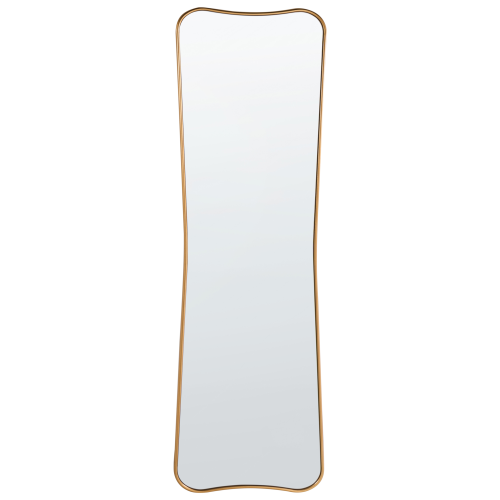 Beliani Wall Mirror BRIEUC 50 cm 160 cm Gold