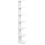 Beliani Wall Bookshelf ESTON 190 cm White 1