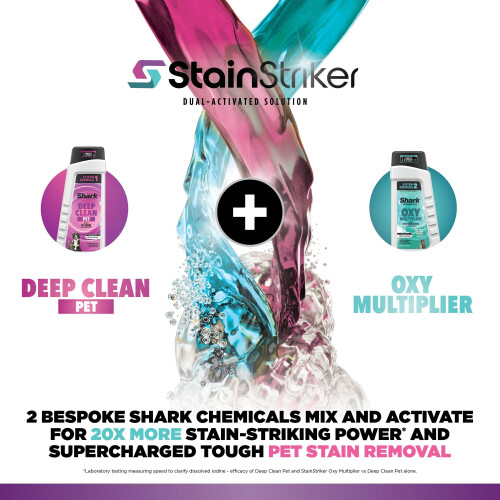 Shark Shark 4970YY200UK StainStriker Formula Bundle 946ml Oxy Multiplier 2