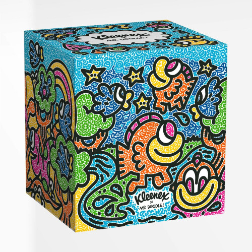 Kleenex Kleenex Editions - Single Cube Tissue Box - Limited Edition Design 2