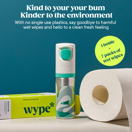 Wype | On The Go Bundle | Toilet Roll Gel | Flushable & Convenient 2