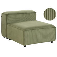 ARDAL 1-Seat Section Green Corduroy