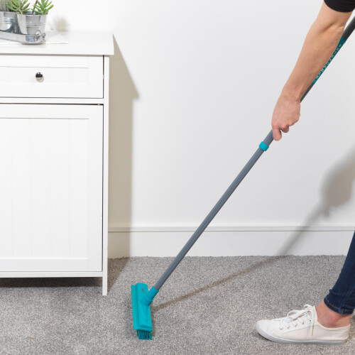 Beldray Beldray Pet Plus+ Rubber Broom with Squeegee – Sweeping Brush with 2