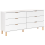 Beliani 6 Drawer Chest WALPOLE White 1