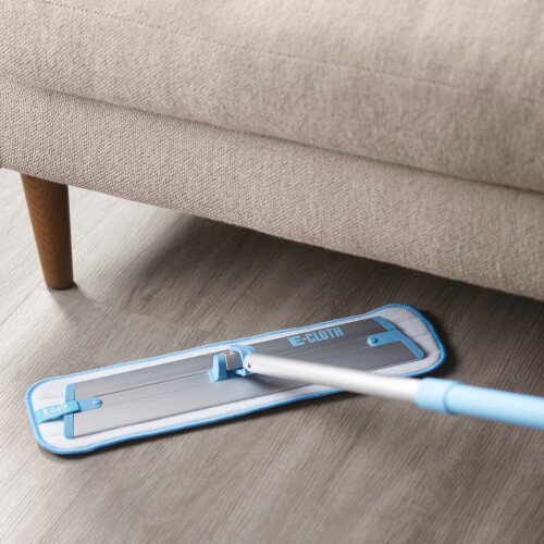 E-Cloth Damp & Dusting Mop Head Twin Pack, Microfibre Mop Head 2