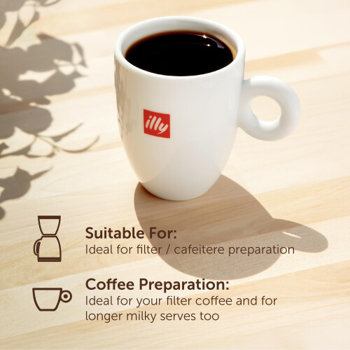 illy Classico Ground Coffee, Medium Roast, 100% Arabica, Coarse Grind 2