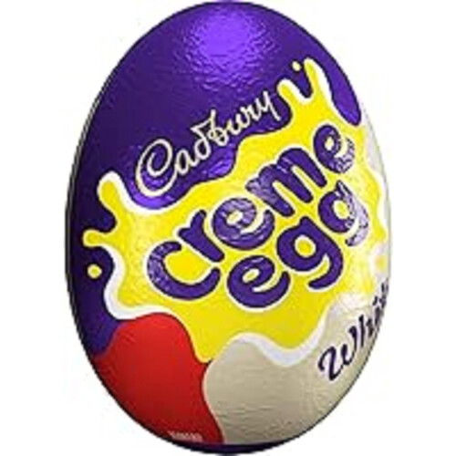 Cadbury Cadbury White Chocolate Creme Eggs, Perfect for Easter Egg Hunts, 1