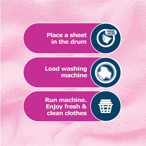 Dr. Beckmann MAGIC LEAVES Laundry Detergent Sheets BIO | Convenient 2