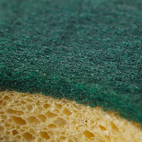 Spontex 2 Spongy Heavy Duty Sponge Scourers | Super Absorbent & 2