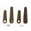 DIY Clock Movement Kit Round Wall Clock Repair Part Movement for 7-10mm Panel Thickness with Wood Needle 2