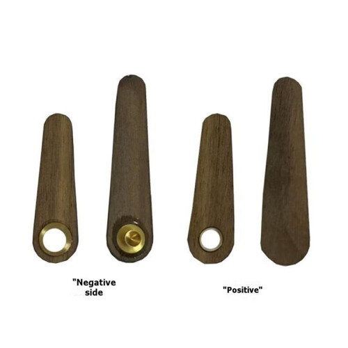 DIY Clock Movement Kit Round Wall Clock Repair Part Movement for 7-10mm Panel Thickness with Wood Needle 1