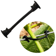 2000 Unidades de 6 cm de Hebillas para Plantas, Enredaderas, Kiwis, Uvas, Clips de Sujeción, Ganchos de Amarre Fijos para Invernaderos.