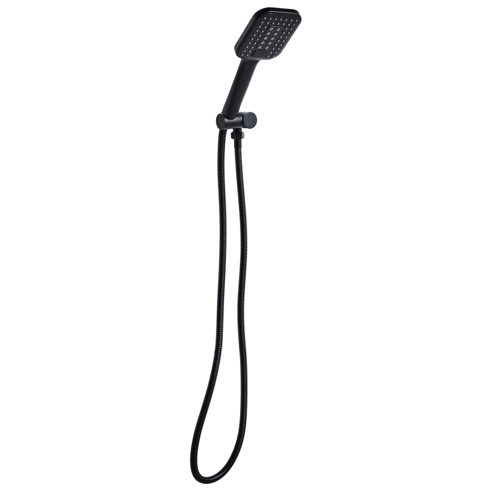 Shower Head And Hose Kit Tingo 4-Function Black 4069605022448