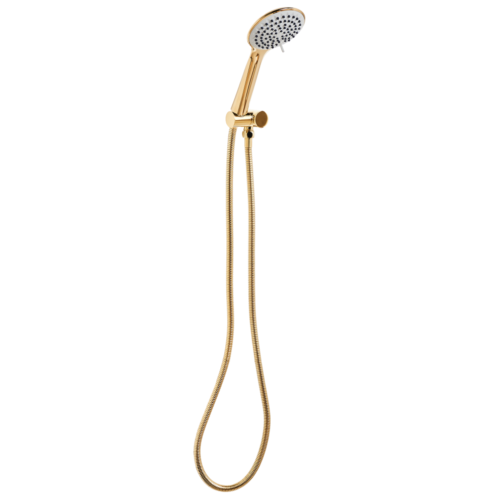 Shower Head And Hose Kit Tarma 4-Function Gold 4069605022271