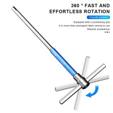 T-Griff Fahrrad Inbusschlüssel Satz 2-10mm CRV Stahl Inbusschlüssel Fahrrad Reparaturwerkzeug für MTB Straßenrad Wartungsset