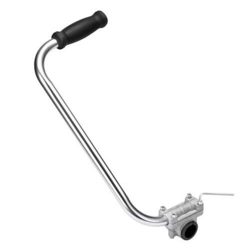 Mango Ergonómico para Recortadora de Césped. Extensión de Mango con Abrazadera.