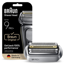 Braun Series 9 PRO+ Electric Shaver ORIGINAL Replacement Head, Get Back 100% Performance, Compatible With Series 9 Shavers, Braun Clean & Renew, 96M