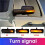 LED Dynamic Turn Signal Light Side Mirror Sequential Blinker Lamp for  RAM 1500 2019-2022 68402096AA 68402097AA 5