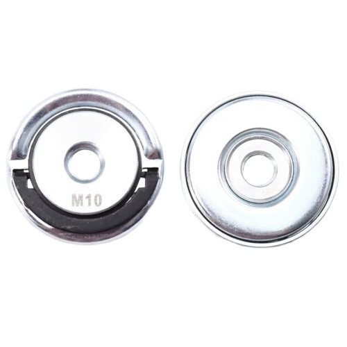 2Pcs Angle Grinding Tool Flange Nut,M10 Thread Angle Grinder Flange Nut, Flange Locking Nut for Fixing Cutting Disc 1