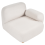 Beliani Corner Seat AMLI Fabric Off-White Left Hand 6
