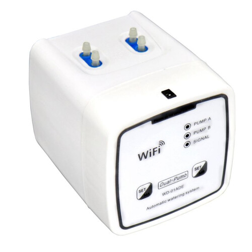 WIFI Hydroponic Equipment Intelligent Watering Device Double Pump Timed Automatic Drip Irrigation System