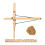 Fire Making Tool Outdoor Emergency Fire Tool Wood Drilling Fire Making Tool Survival Emergency Ignitor Kit 2