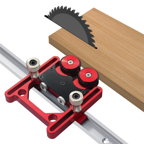 Adjustable Board Anti Rebound Roller Guides Safety Pushing Tool 1