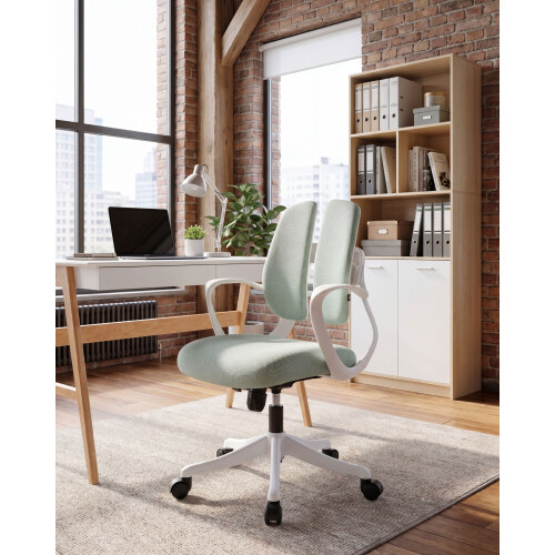 Beliani Office Chair ORIVO Light Grey 1