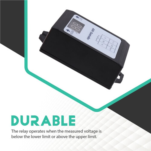 Voltage Monitor Module,  0-99.9V Relay Controller Board for Overvoltage Undervoltage Control Voltage Detection 1
