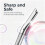 ZOMCHI Dermaplaning Tool for Face, Eyebrow Trimmer Shaper with Precision Cover,S 6