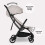 My Babiie MBX2 Compact Stroller - Oatmeal 4