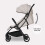 My Babiie MBX2 Compact Stroller - Oatmeal 7