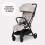 My Babiie MBX2 Compact Stroller - Oatmeal 5