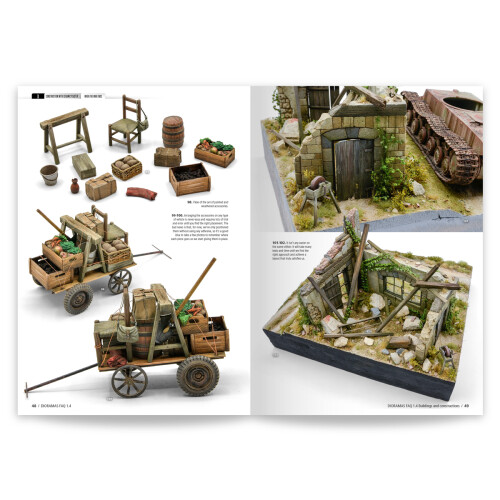 AK Interactive F.A.Q. Dioramas 1.4 Extension Buildings & Constructions Book AK8500 2