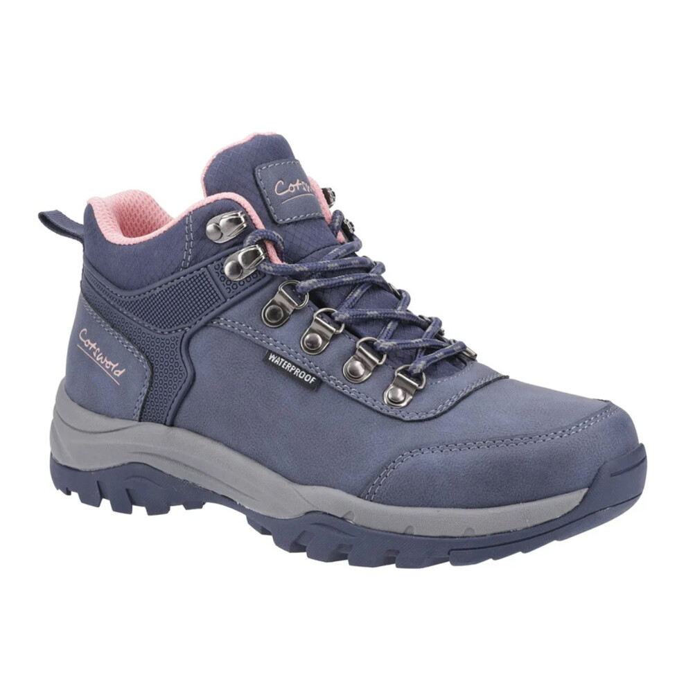 Cotswold (4 Uk, Navy) Womens/Ladies Overbury Hiking Boots