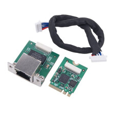 M.2 A+E 2.5GbE I226-V Ethernet Adapter Multi-Gig 2.5G/1G/100M NGFF 2230 Industrial Control Server Network Card
