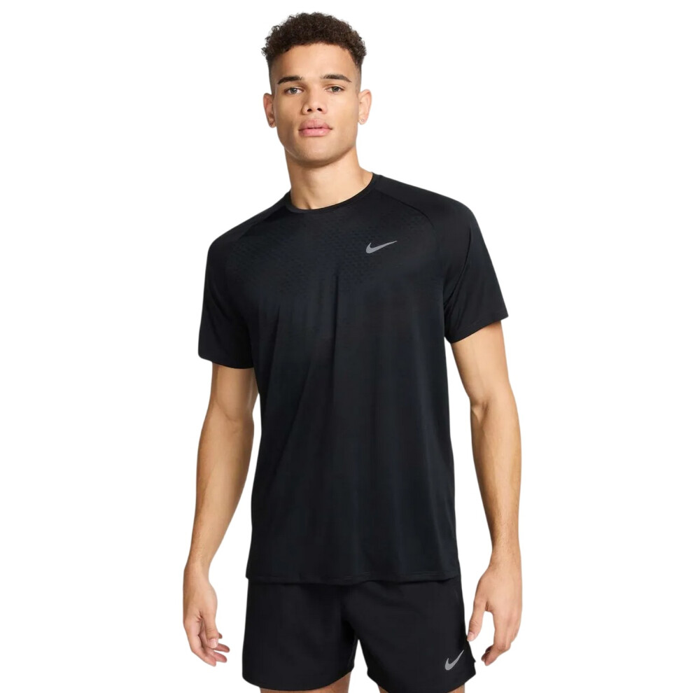 Nike (Xl, ) Mens Stride Running Top Black