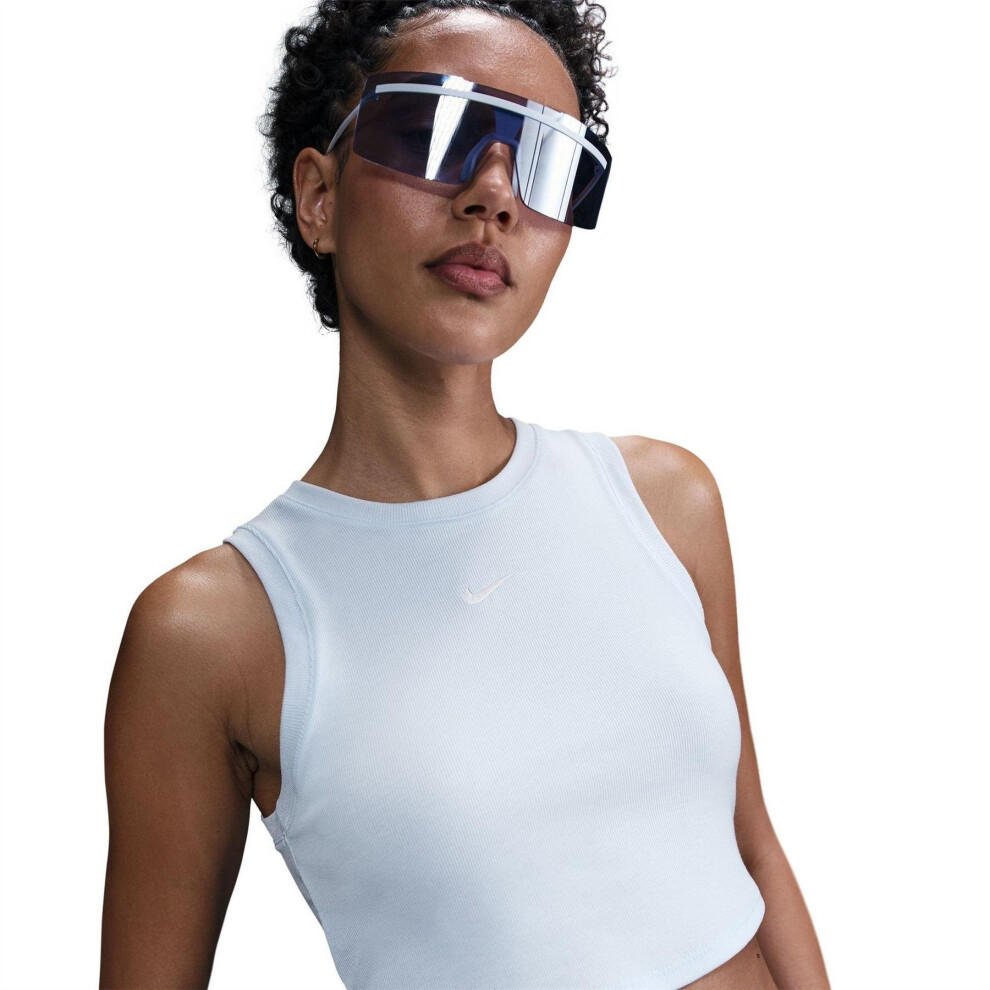 Nike (8 Uk, Tint/Sail) Womens/Ladies Sleeveless Tank Top Blue