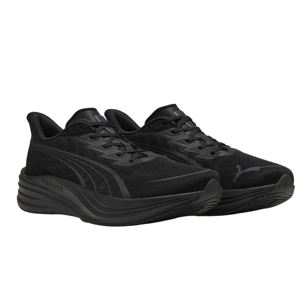 Puma (9 Uk, Black/Grey) Mens Darter Pro Trainers