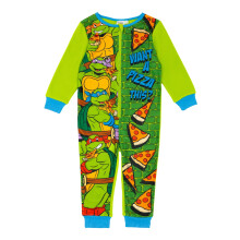 (5-6 Years, Green) Teenage Mutant Ninja Turtles Childrens/Kids Characters All-In-One Nightwear