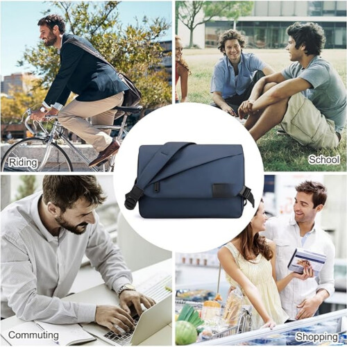 Ανδρική τσάντα ώμου, τσάντα crossbody, τσάντα crossbody, θήκη tablet 10,5 ιντσών, για εργασί 1