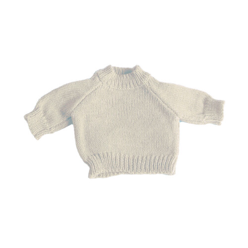 (L, Cream) Mumbles Teddy Bear Jumper