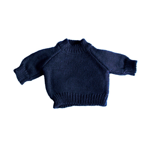 (L, Navy) Mumbles Teddy Bear Jumper