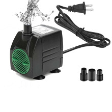 Wasserpumpe Für Aquarium Springbrunnen Teich Wasserspeier Leise Effizient 800 L/H 12W Schwarz — aquariumpumpe, brunnenpumpe, teichpumpe
