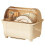 Large Capacity Kitchen Bowl Storage Organizer Dish Shelf Dustproof Drainage Storage Box Draining Dish Dryer Kitchen B 1